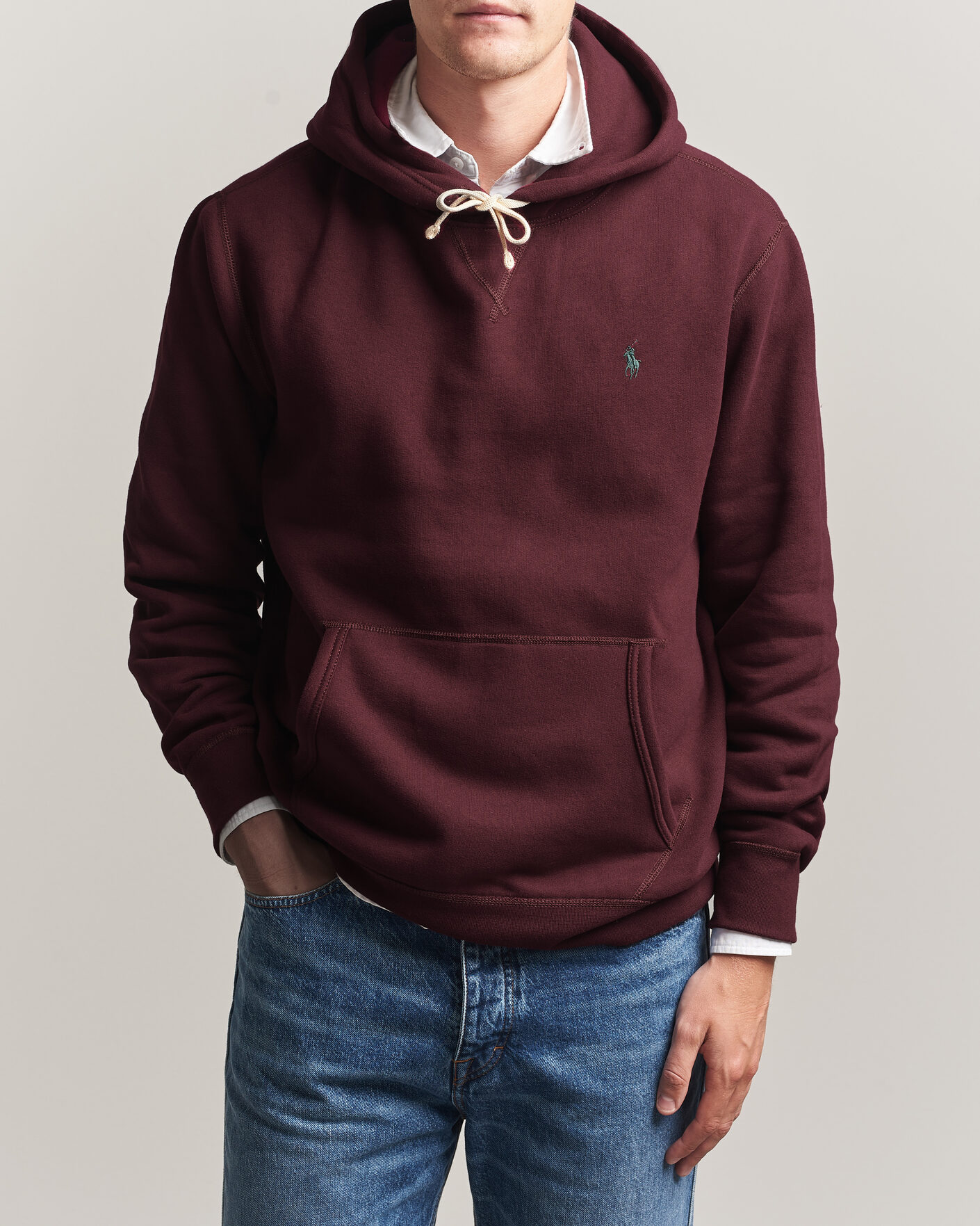 Heren | Truien | Polo Ralph Lauren | RL Fleece Hoodie Classic Wine