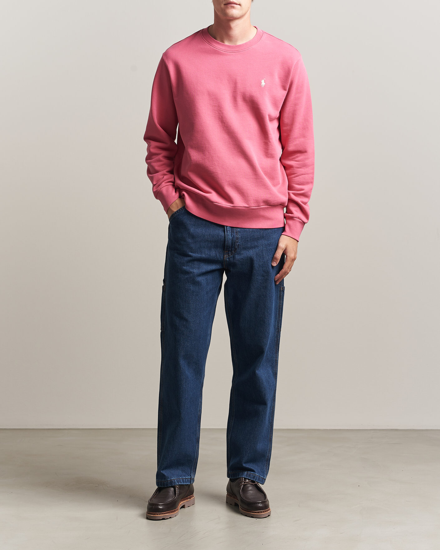 Heren | Truien | Polo Ralph Lauren | Loopback Terry Sweatshirt Terrance Pink