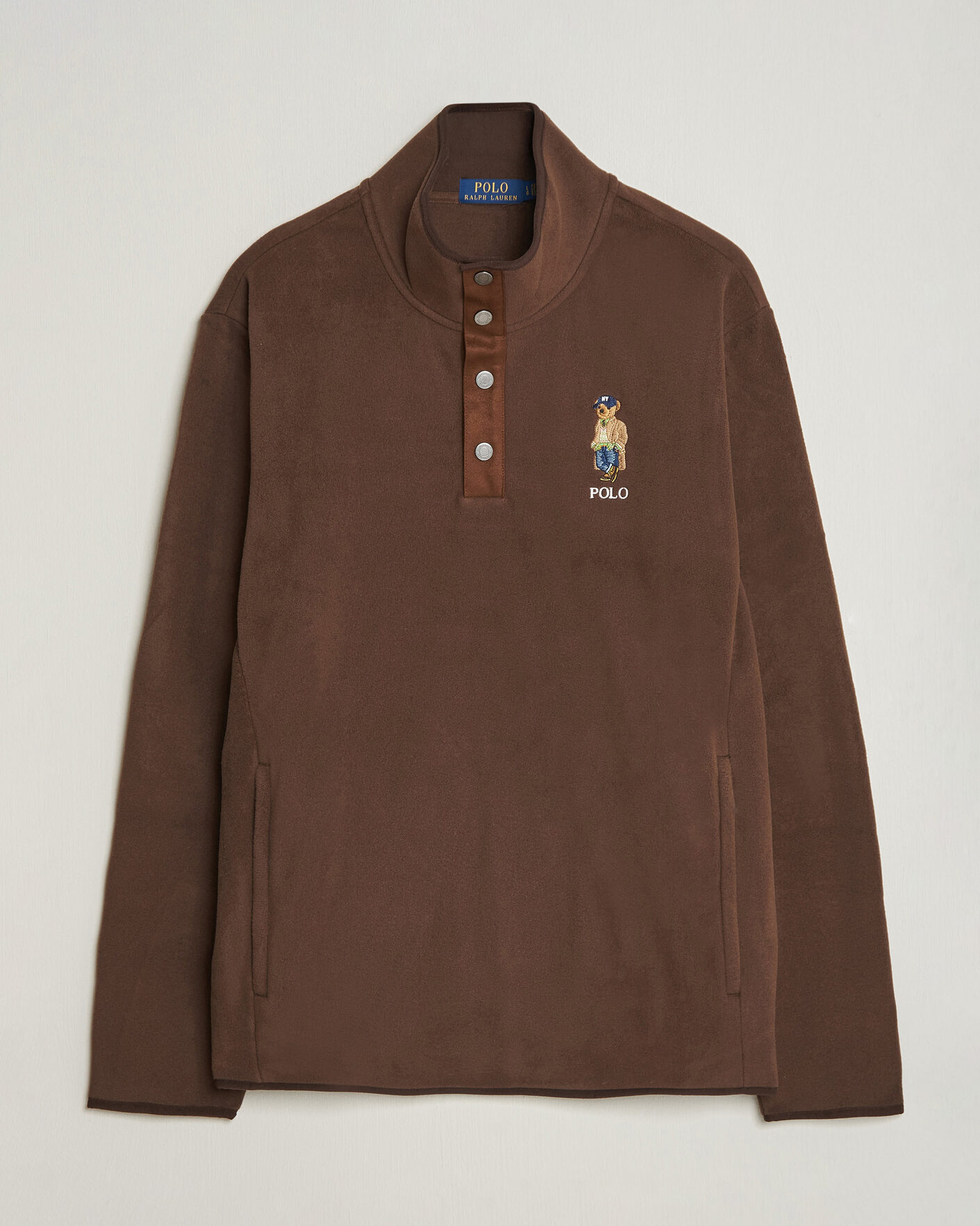 Heren | Truien | Polo Ralph Lauren | Fleece Pullover Sweatshirt Luggage Brown