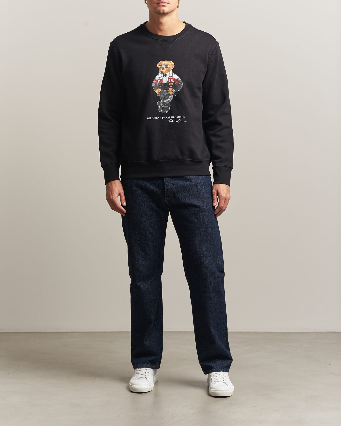 Heren | Truien | Polo Ralph Lauren | Fleece Bear Sweatshirt Polo Black
