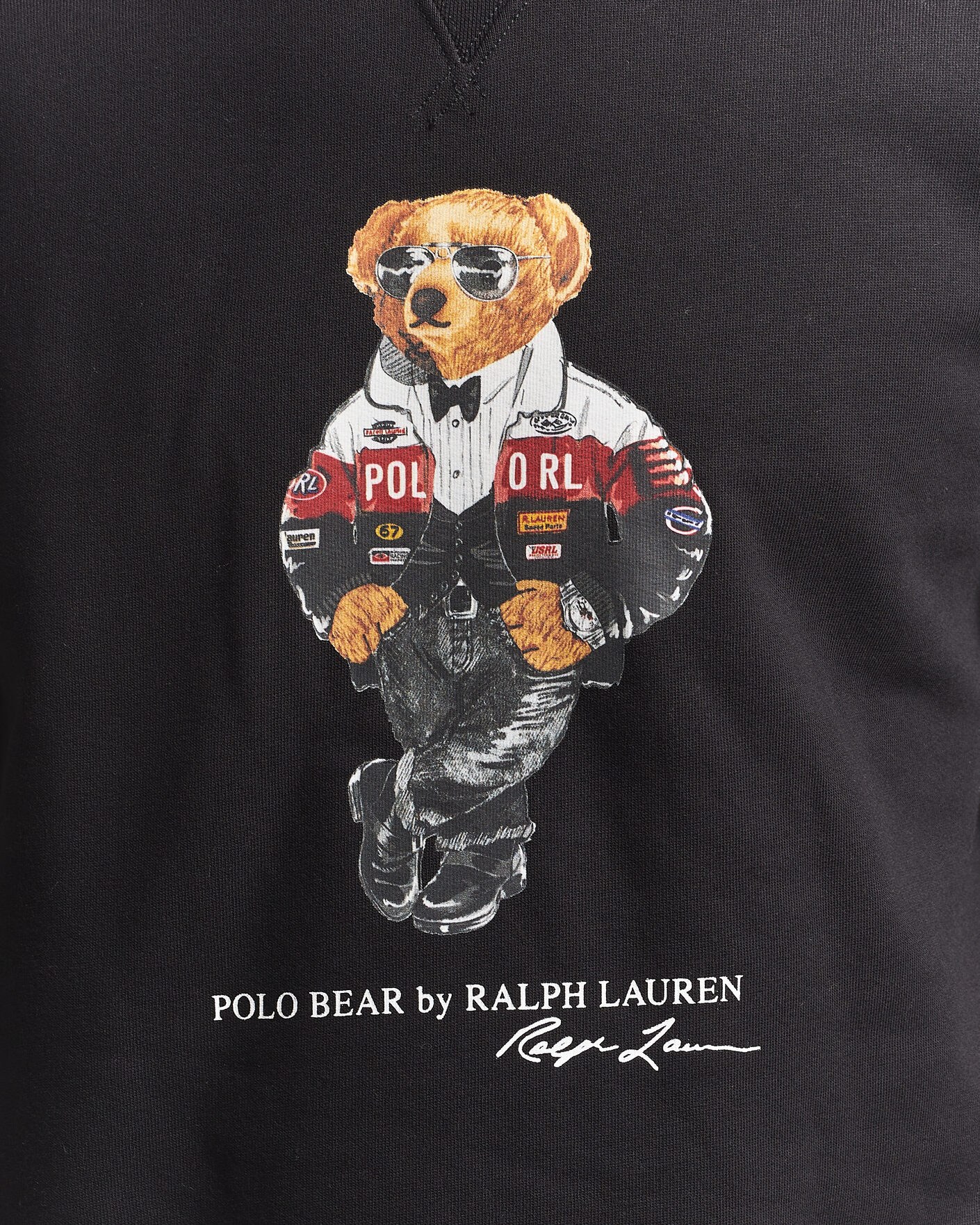 Heren | Truien | Polo Ralph Lauren | Fleece Bear Sweatshirt Polo Black