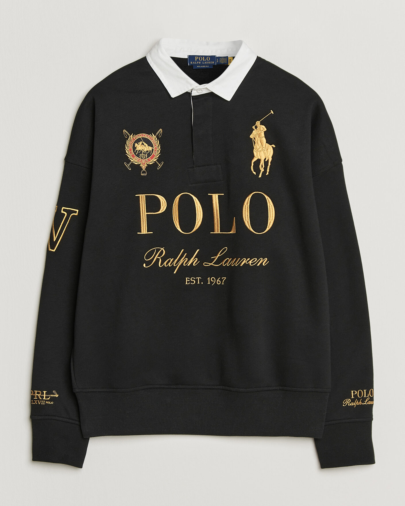 Heren | Truien | Polo Ralph Lauren | Magic Fleece Printed Sweatshirt Polo Black