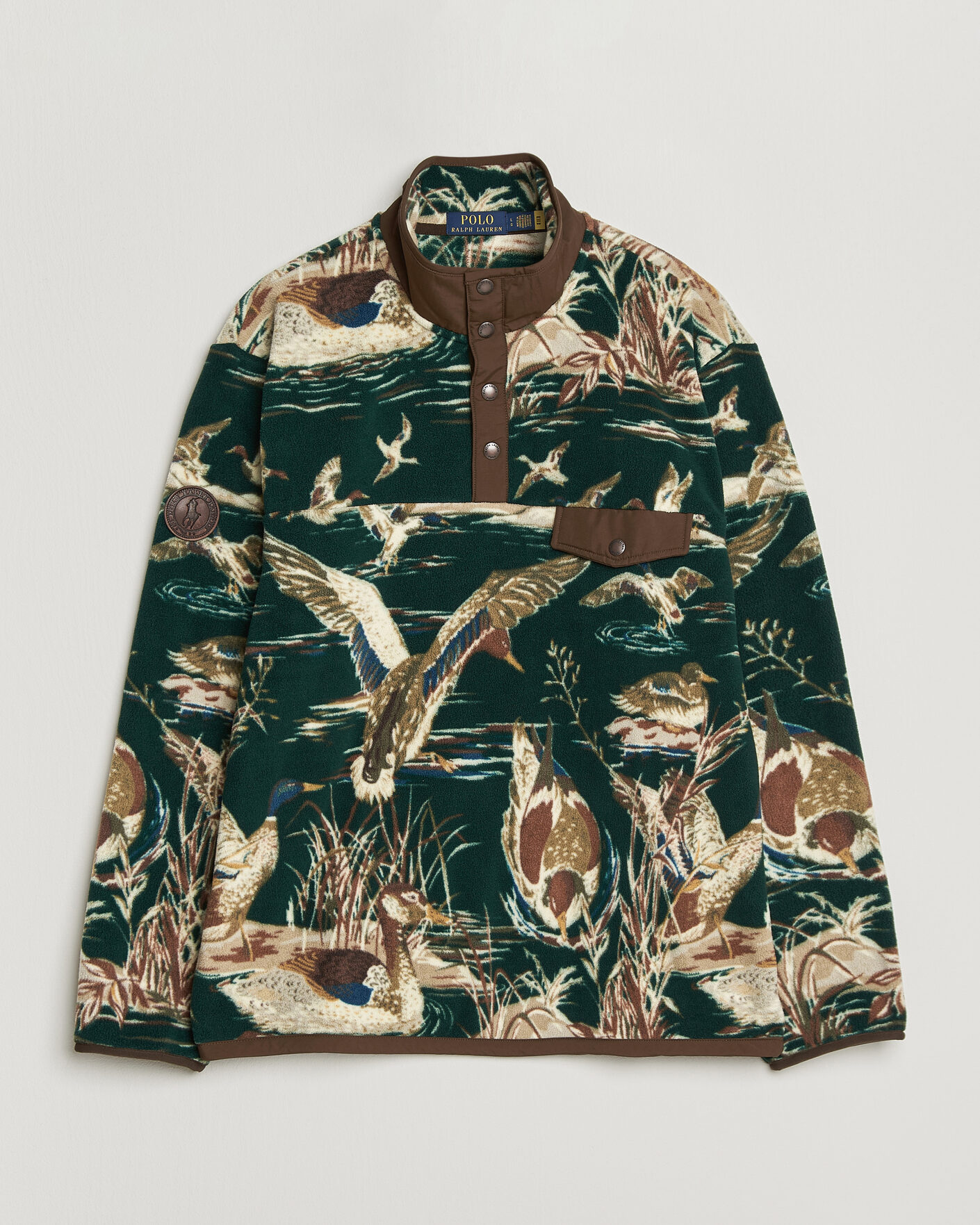 Heren | Truien | Polo Ralph Lauren | Printed Vintage Fleece Pullover Duck Pond Scenic