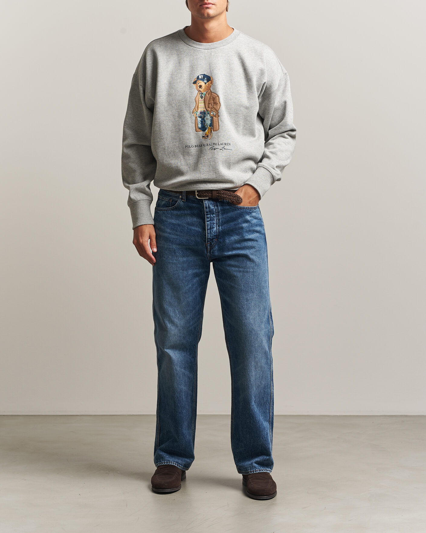Heren | Truien | Polo Ralph Lauren | Athletic Fleece Bear Sweatshirt Andover Heather