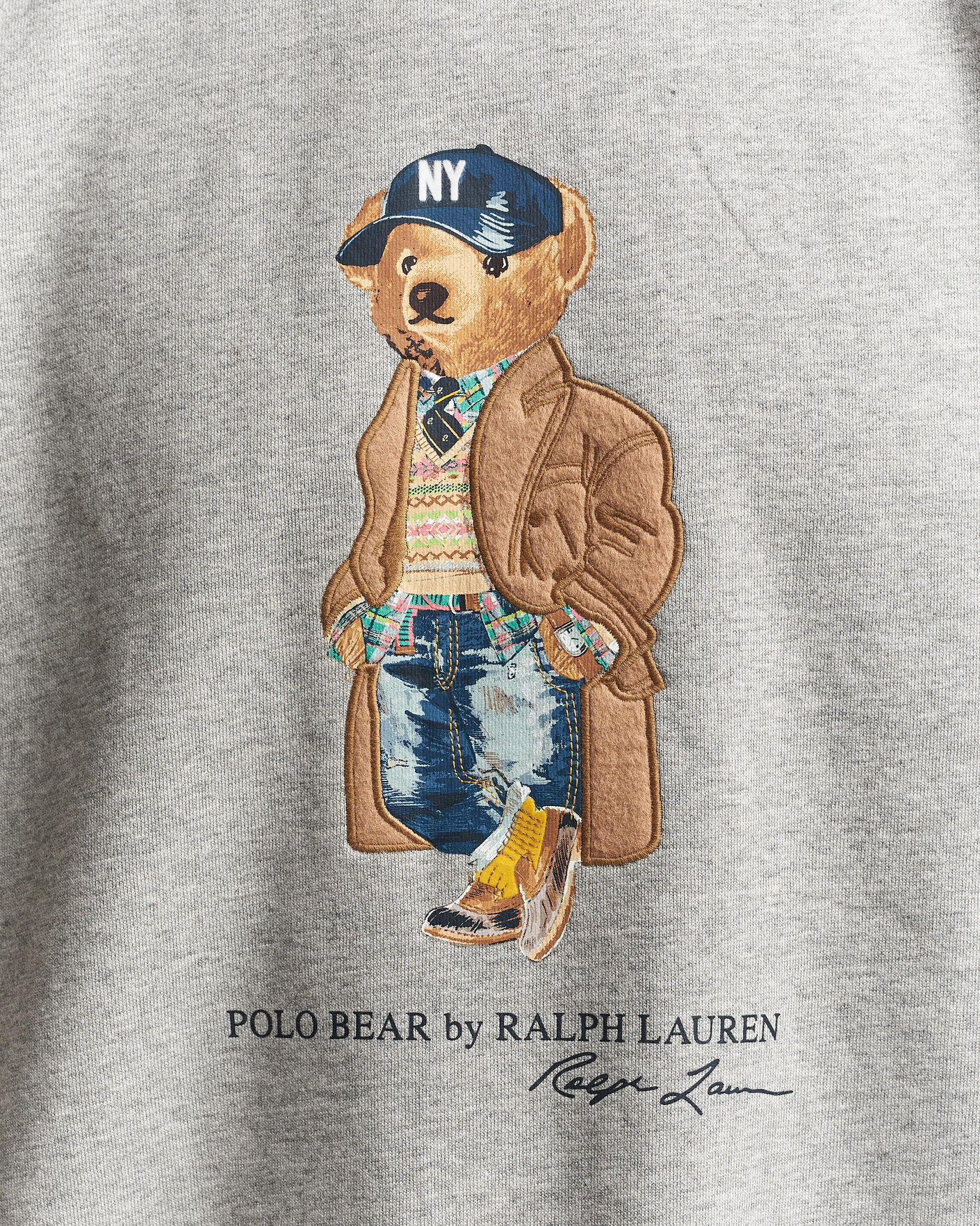 Heren | Truien | Polo Ralph Lauren | Athletic Fleece Bear Sweatshirt Andover Heather