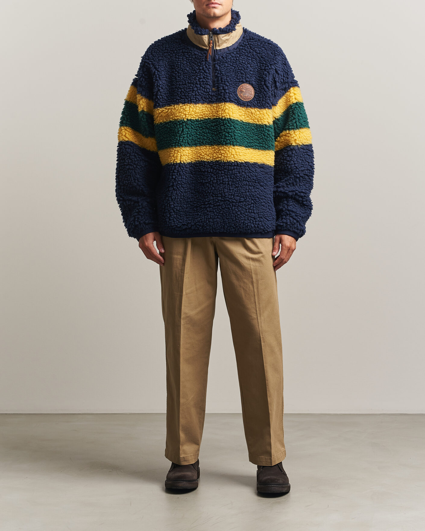 Heren | Truien | Polo Ralph Lauren | Shaggy Hi Pile Pullover Cruise Navy