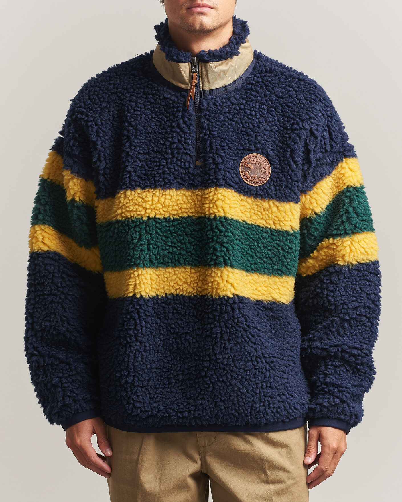 Heren | Truien | Polo Ralph Lauren | Shaggy Hi Pile Pullover Cruise Navy