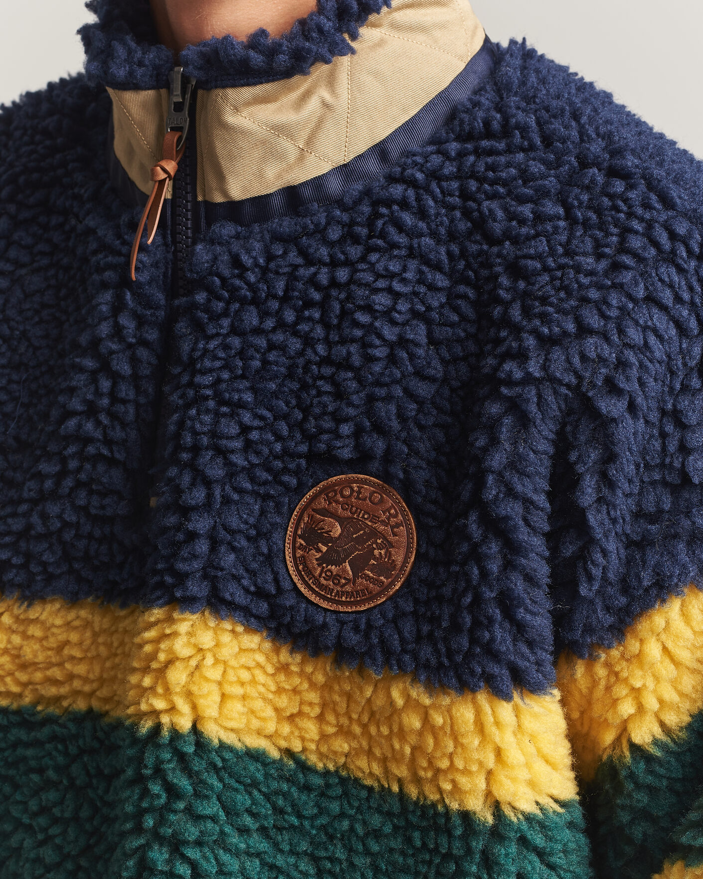 Heren | Truien | Polo Ralph Lauren | Shaggy Hi Pile Pullover Cruise Navy