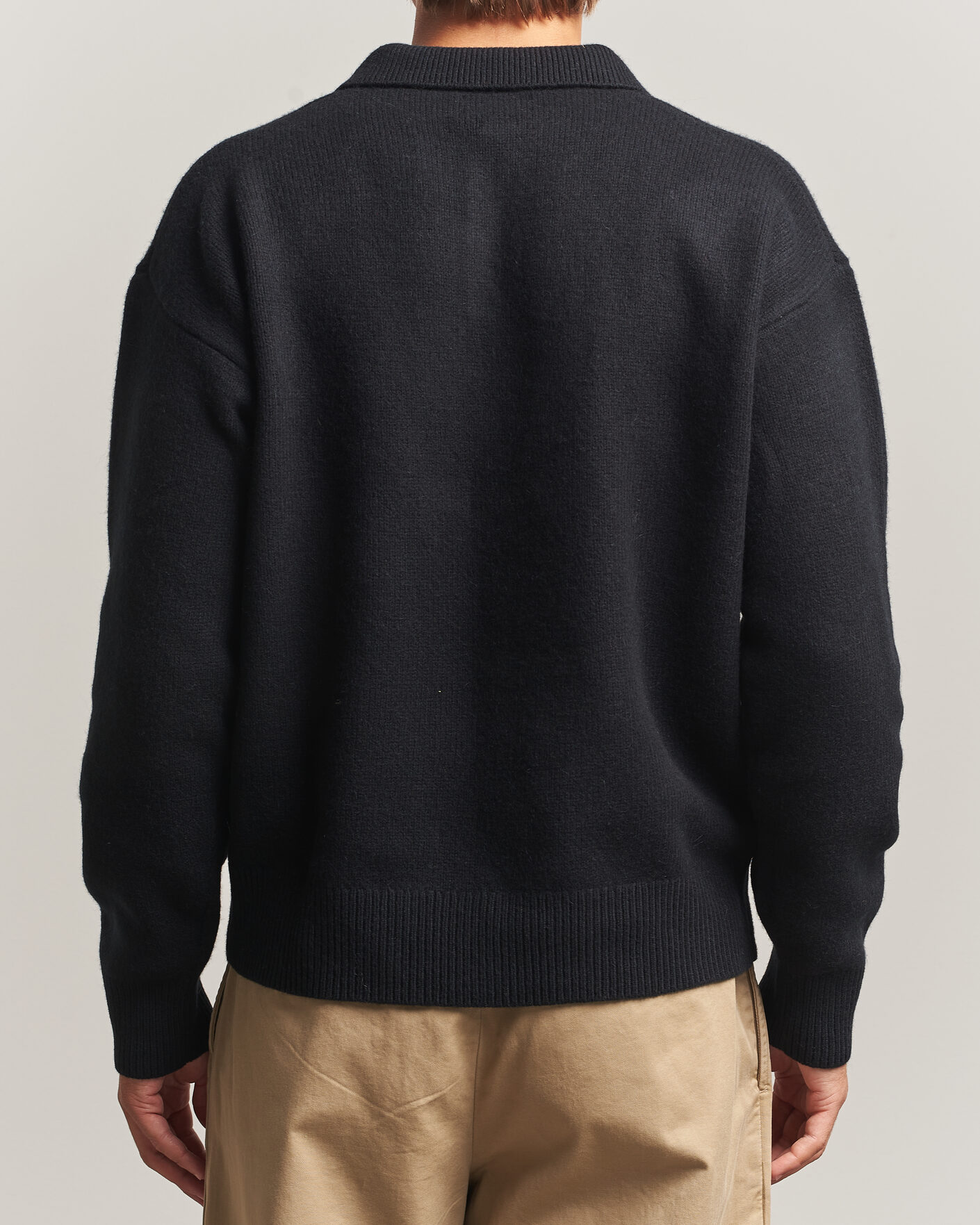 Heren | Truien | Polo Ralph Lauren | Wool/Alpaca Rugby Sweater Polo Black