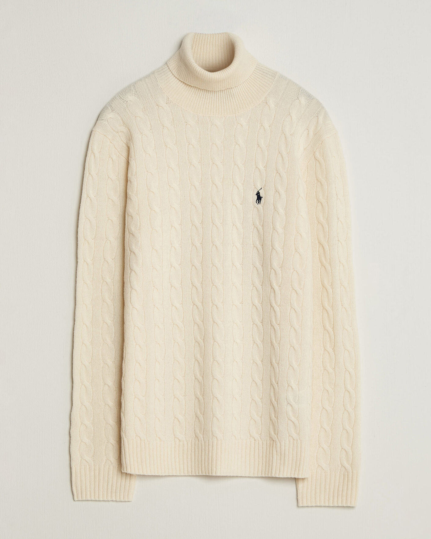 Heren | Truien | Polo Ralph Lauren | Wool/Cashmere Rollneck Andover Cream