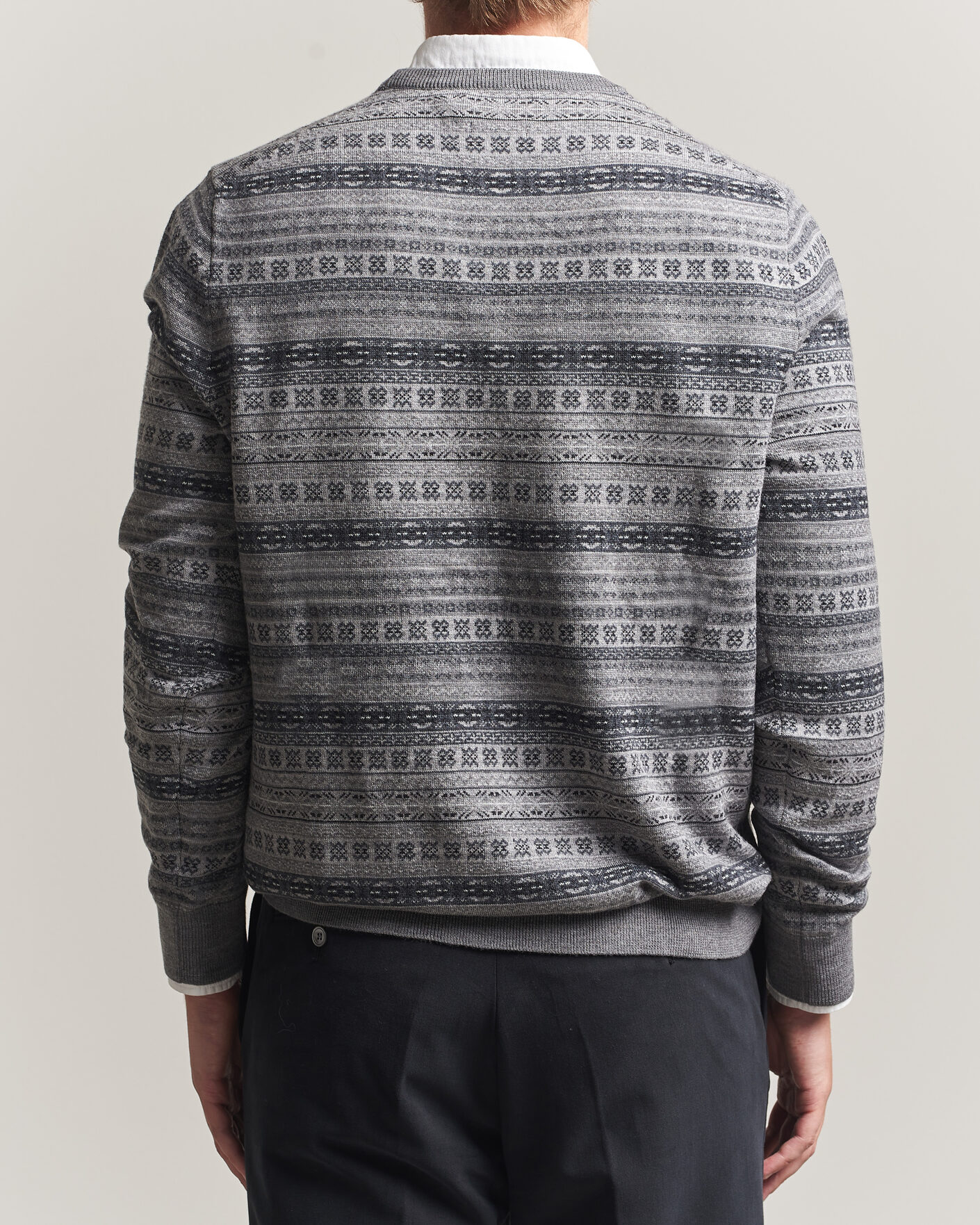Heren | Truien | Polo Ralph Lauren | Fair Isle Merino Sweater Grey Combo