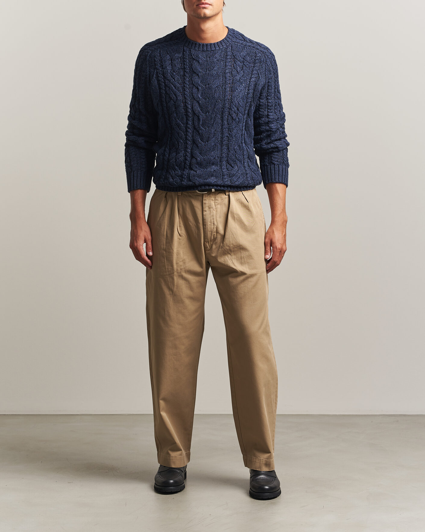 Heren | Truien | Polo Ralph Lauren | Cotton Marl Pullover Navy Combo