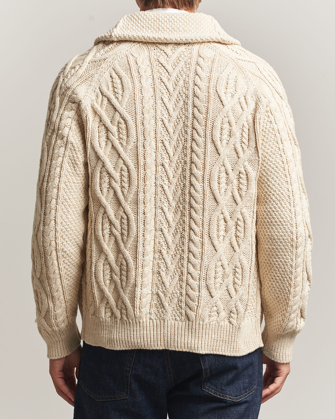 Heren | Truien | Polo Ralph Lauren | Cotton Marl Cardigan Oatmeal Combo