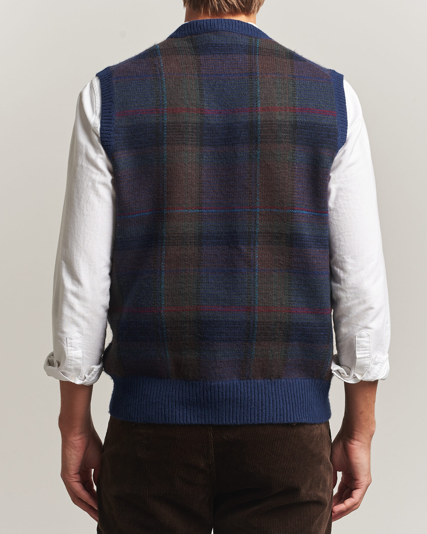 Heren | Truien | Polo Ralph Lauren | Hudson Cotton Blend V-Neck Vest Navy Multi