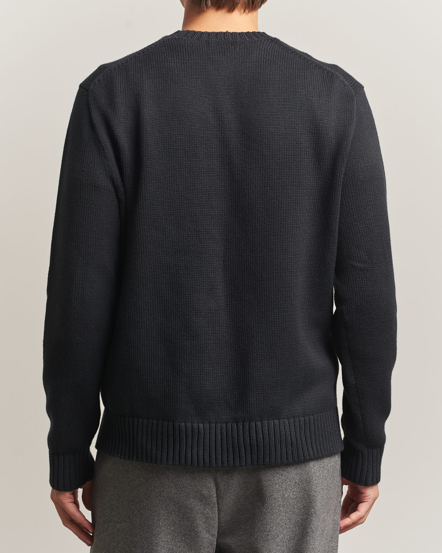 Heren | Truien | Polo Ralph Lauren | Cotton Blend Bear Sweater Polo Black