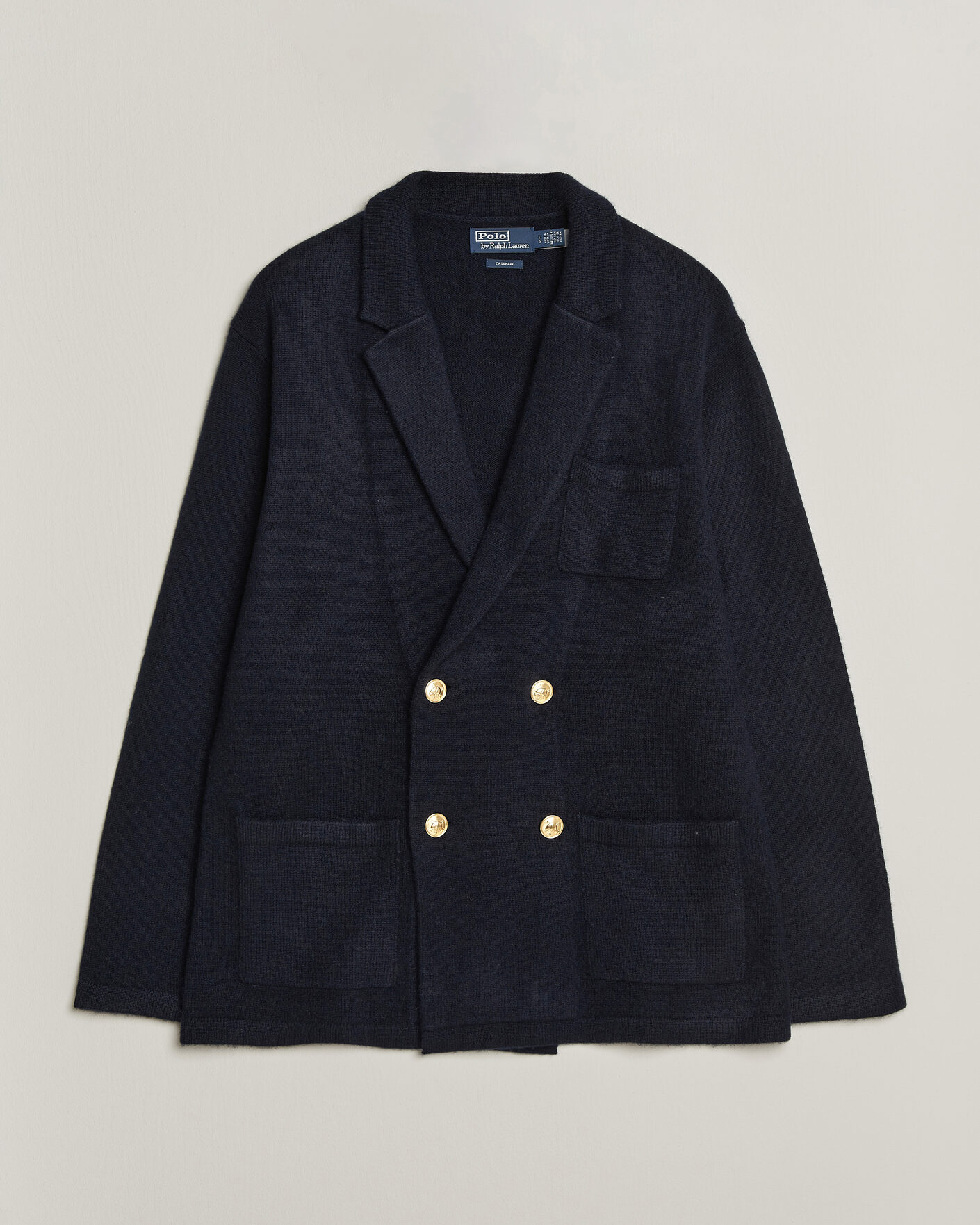 Heren | Truien | Polo Ralph Lauren | Double Breasted Cashmere Cardigan Aviator Navy