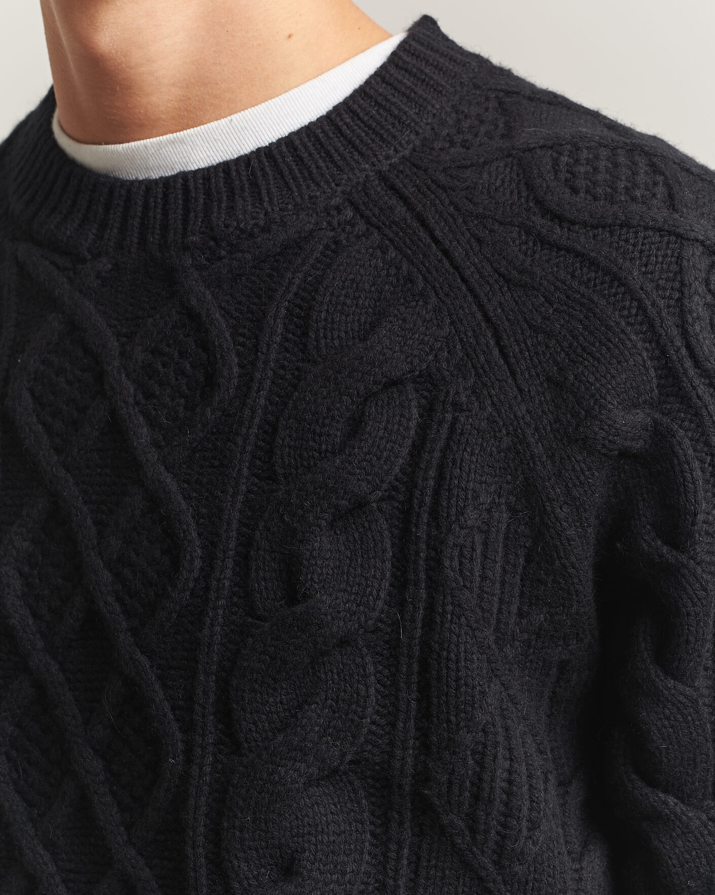 Heren | Truien | Polo Ralph Lauren | Wool/Alpaca Pullover Polo Black