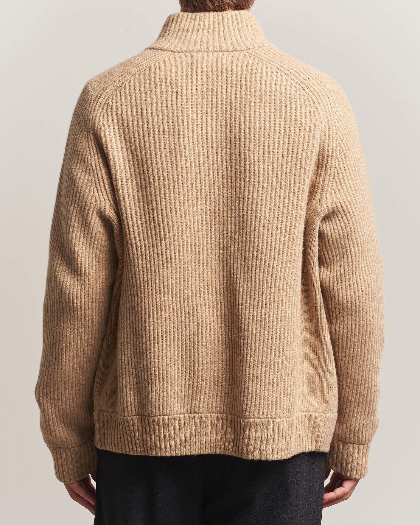 Heren | Truien | Polo Ralph Lauren | Wool/Cashmere Full-Zip Camel Melange