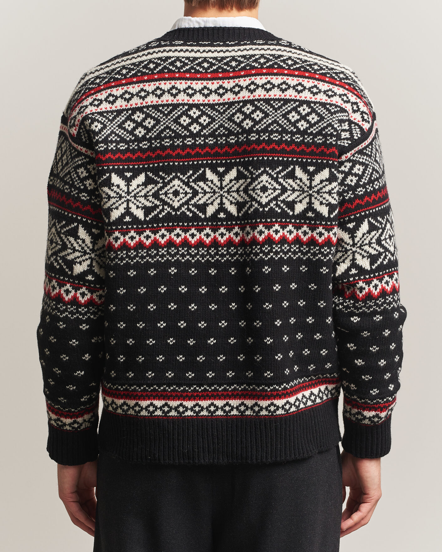 Heren | Truien | Polo Ralph Lauren | Royal Holiday Wool Sweater Black Combo