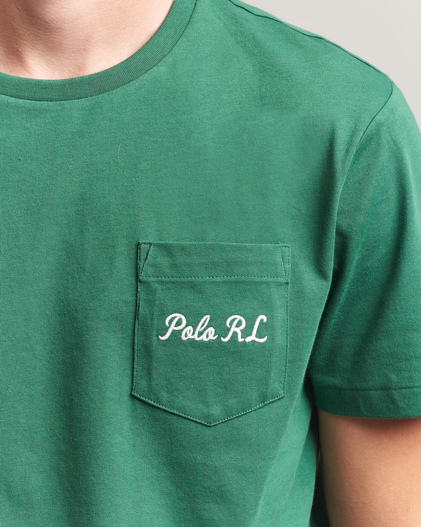 Heren | T-shirts | Polo Ralph Lauren | Custom Slit Fit Bear T-Shirt Verano Green