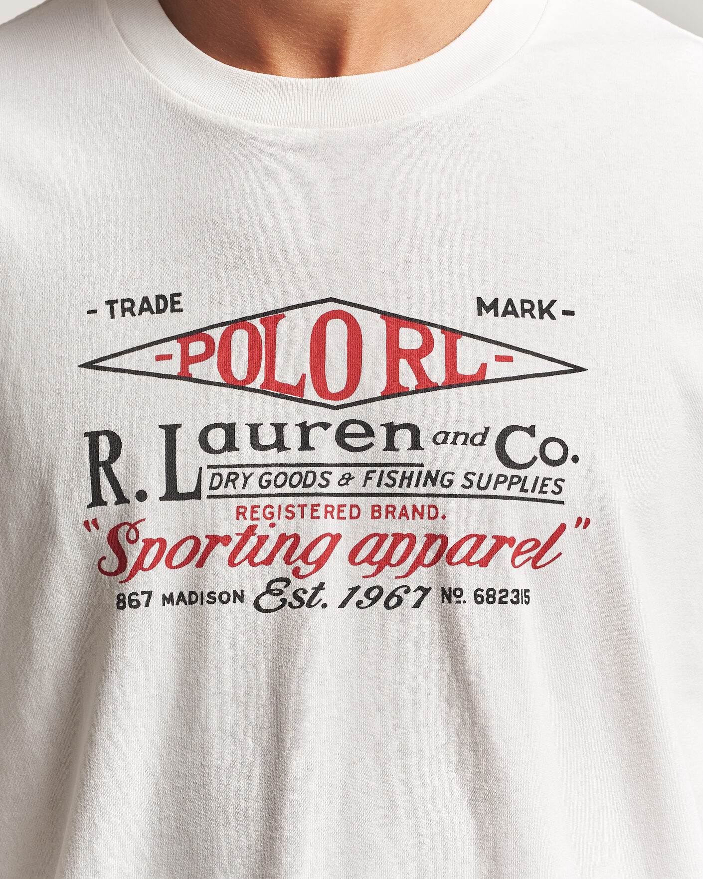 Heren | T-shirts | Polo Ralph Lauren | Relaxed Fit Print T-Shirt Nevis