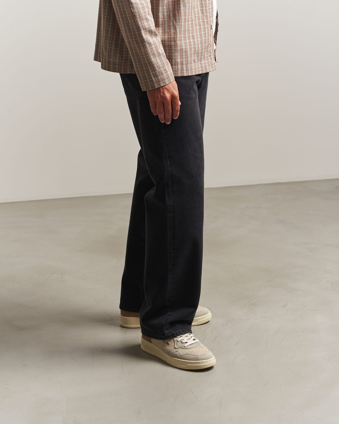 Heren | Sneakers | Autry | Medalist Low Suede Mix Sneaker Brown/Beige/White