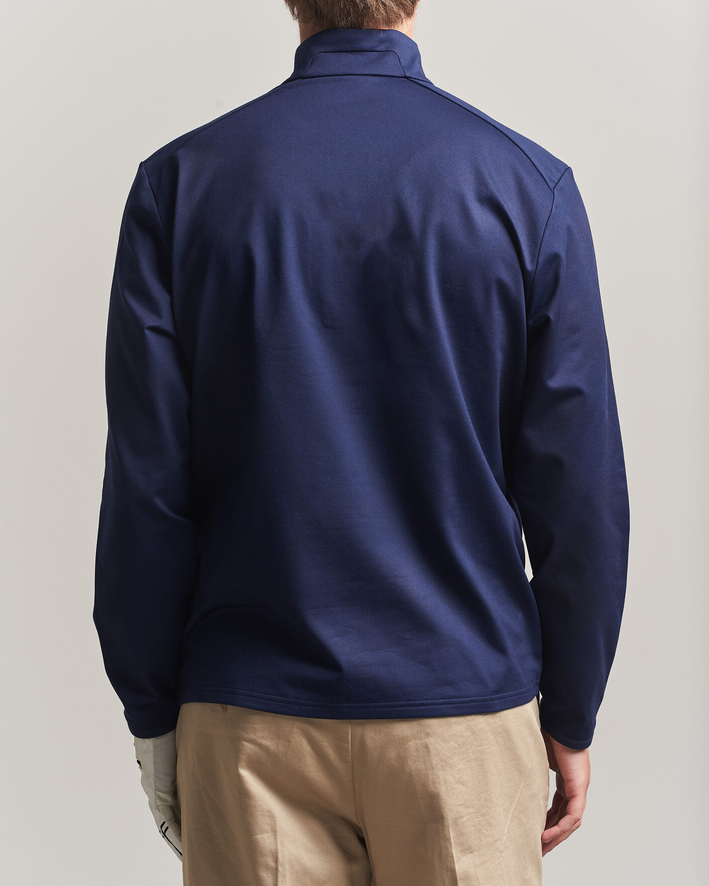 Heren | Golfkleding | Polo Ralph Lauren | Luxury Jersey Half Zip Refined Navy