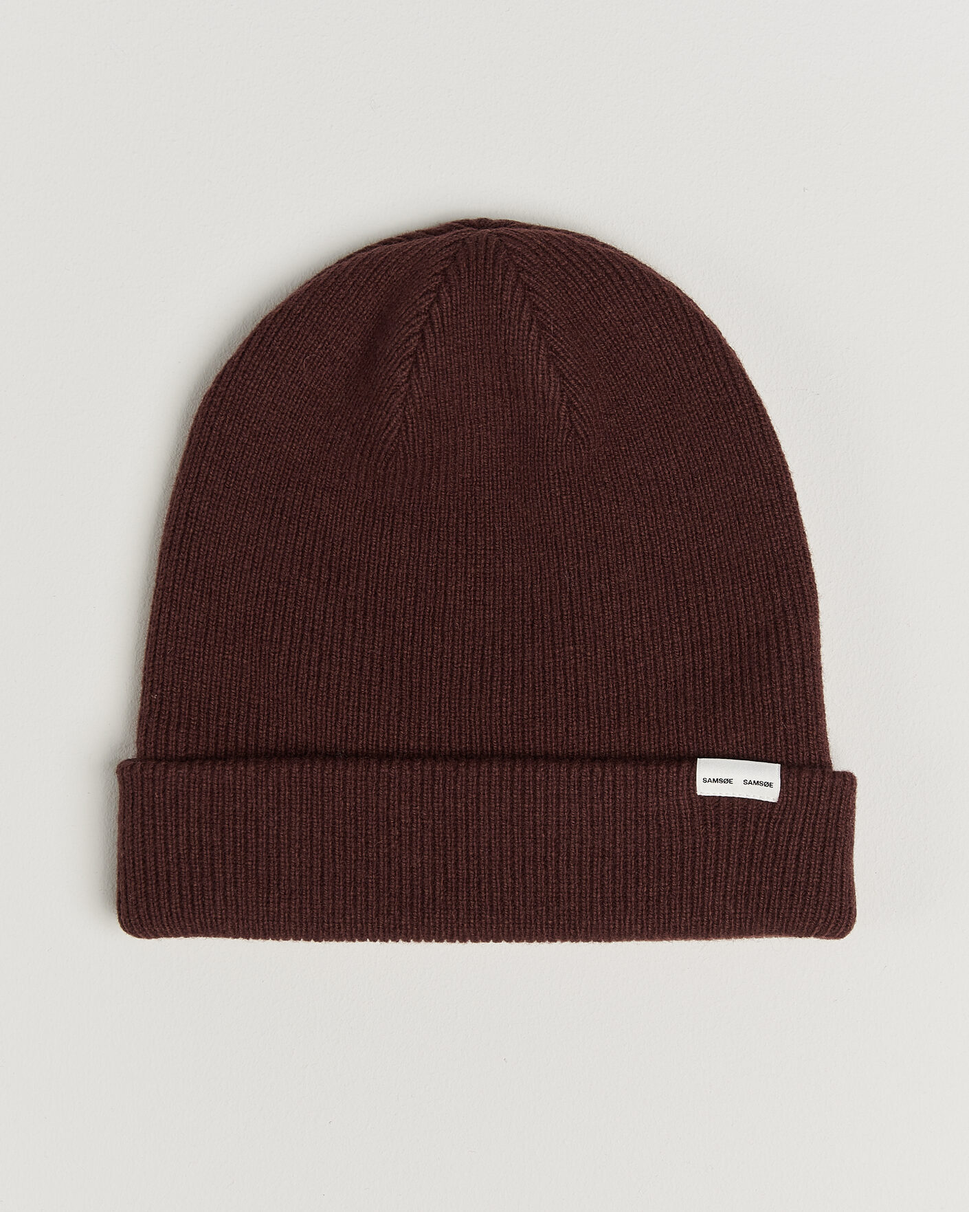 Heren | Mutsen | Samsøe Samsøe | The Wool Beanie Bitter Chocolate