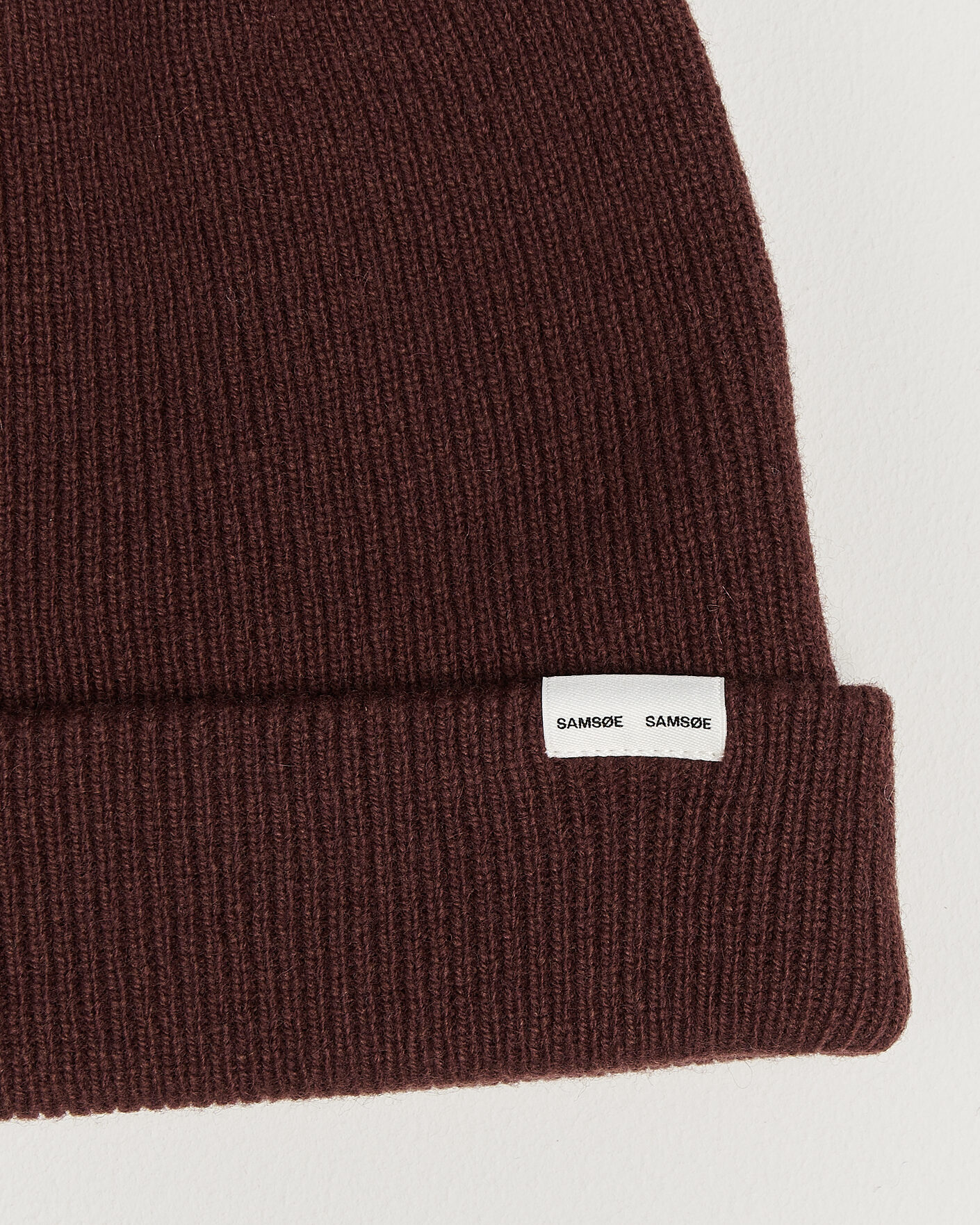 Heren | Mutsen | Samsøe Samsøe | The Wool Beanie Bitter Chocolate