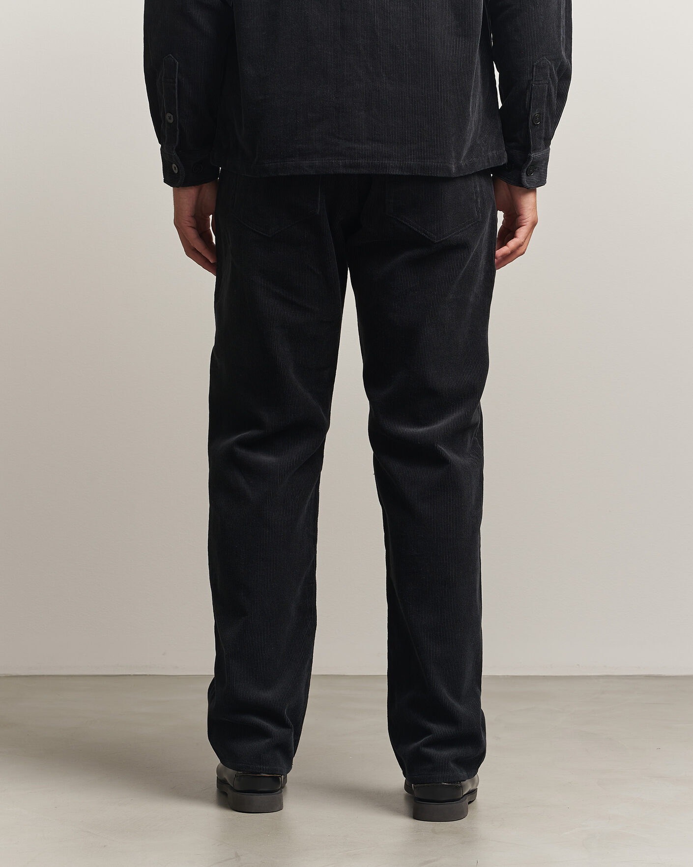 Heren | Broeken | Samsøe Samsøe | Eddie Corduroy Trousers Black