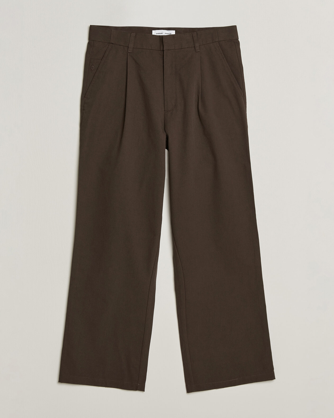Heren | Broeken | Samsøe Samsøe | Valentin Pleated Trousers Delicioso