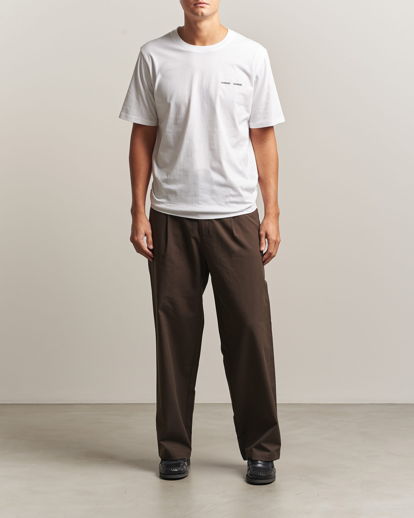 Heren | Broeken | Samsøe Samsøe | Valentin Pleated Trousers Delicioso