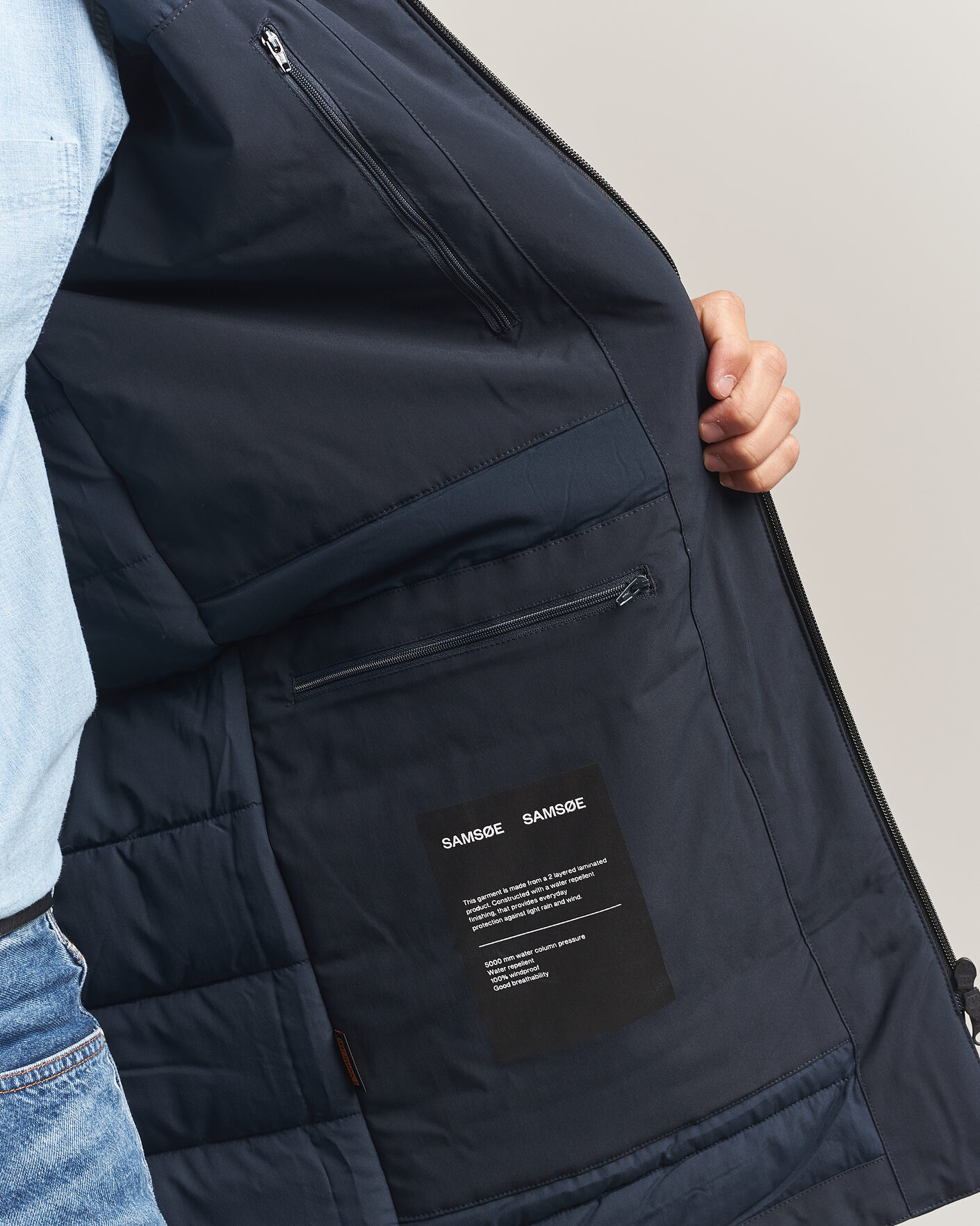 Heren | Jassen | Samsøe Samsøe | Claus Down Parka Salute Navy