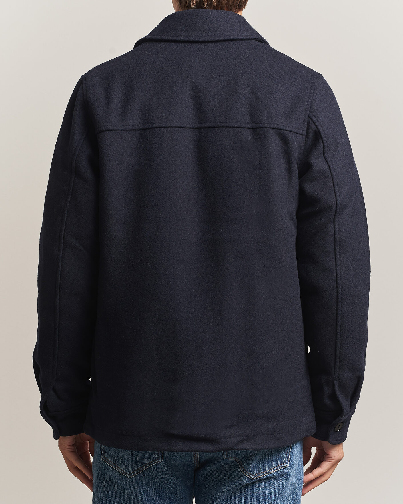 Heren | Jassen | Samsøe Samsøe | Pally Padded Shirt Jacket Salute Navy
