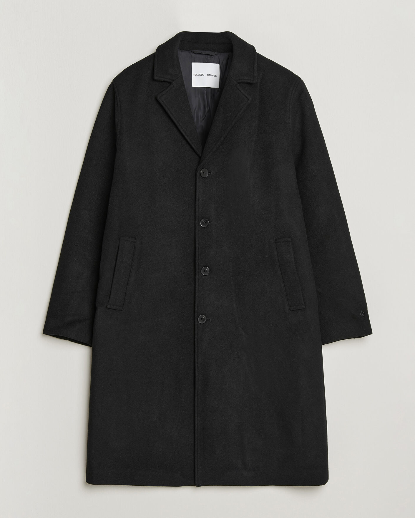 Heren | Jassen | Samsøe Samsøe | Falco Wool Coat Black