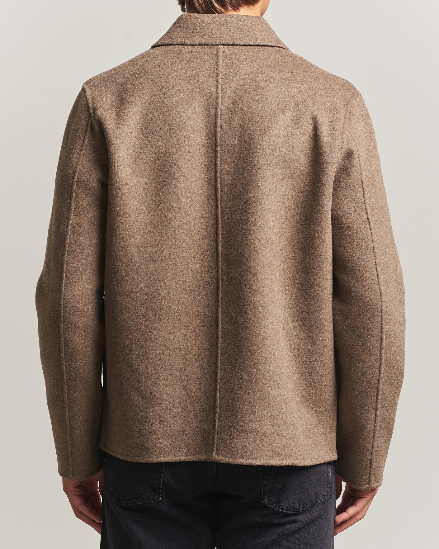 Heren | Jassen | Samsøe Samsøe | Paulo Wool Shirt Jacket Lead Gray Melange