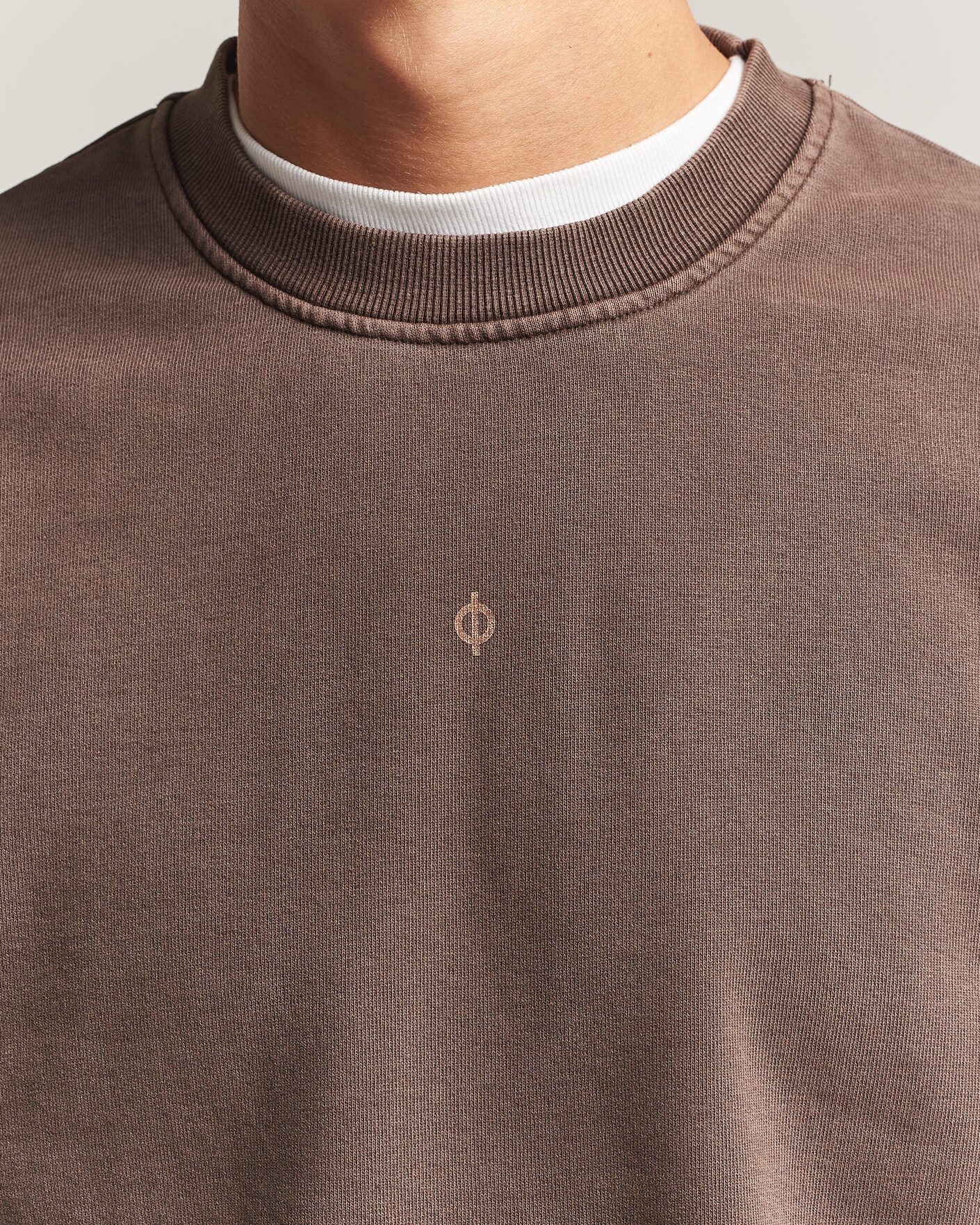 Heren | Truien | Samsøe Samsøe | Ollie Washed Crew Neck Sweatshirt Delicioso