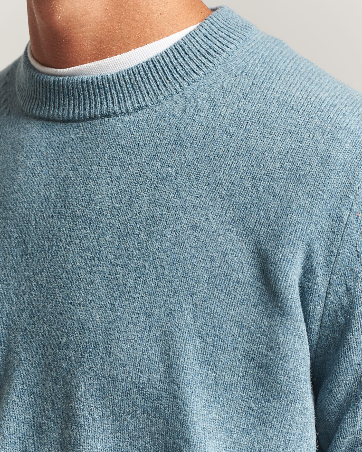 Heren | Truien | Samsøe Samsøe | Isak Knitted Crew Neck Stormy Sea