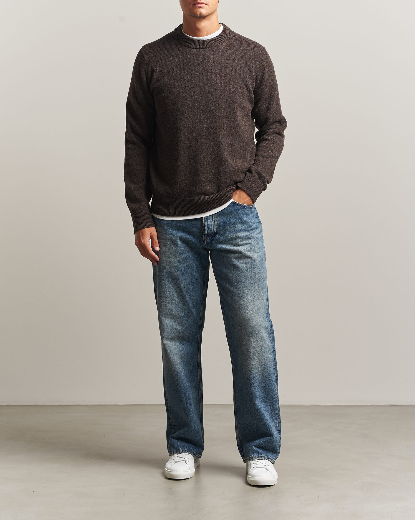 Heren | Truien | Samsøe Samsøe | Isak Knitted Crew Neck Delicioso