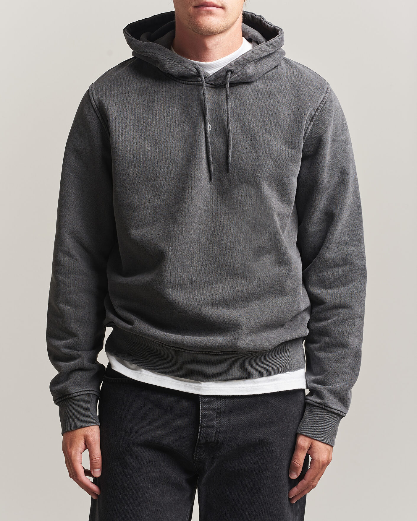 Heren | Truien | Samsøe Samsøe | Ollie Washed Hoodie Black