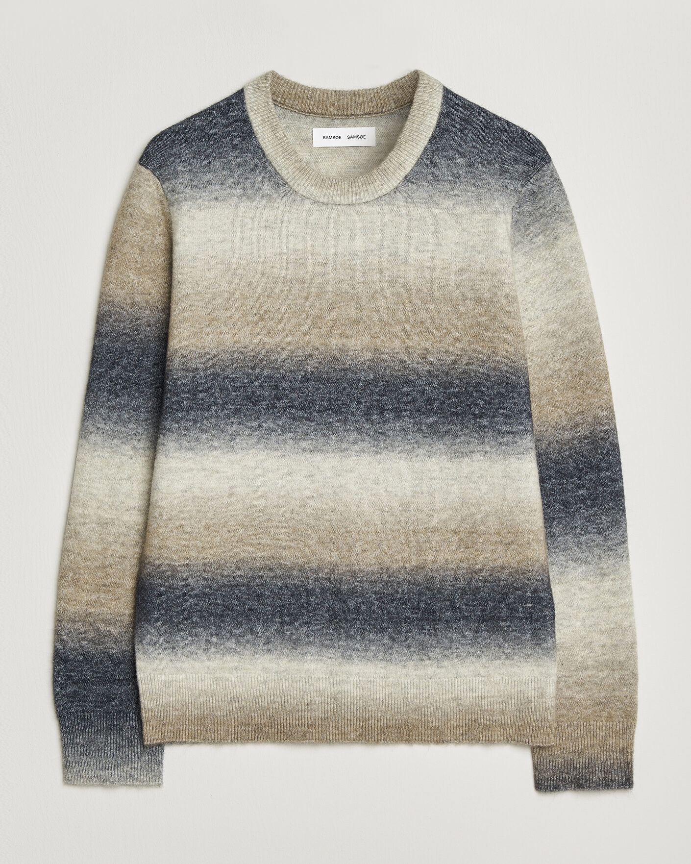 Heren | Truien | Samsøe Samsøe | Aiden Wool/Alpaca Knitted Striped Sweater Multi