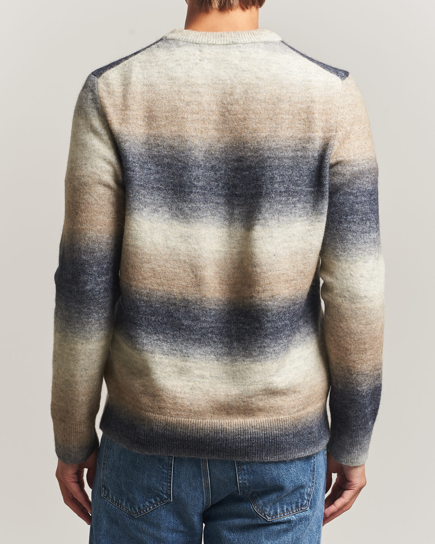 Heren | Truien | Samsøe Samsøe | Aiden Wool/Alpaca Knitted Striped Sweater Multi