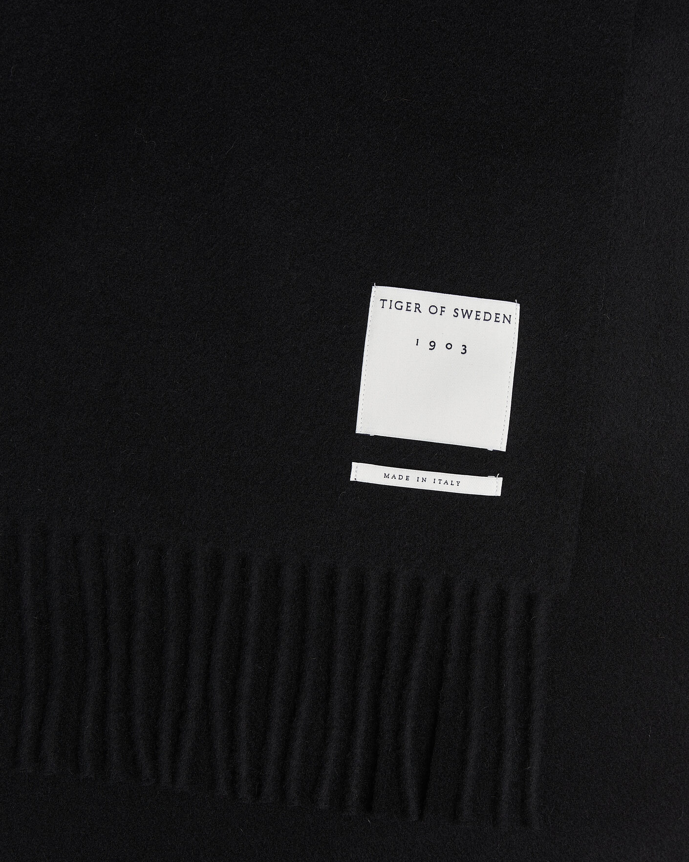Heren | Sjaals | Tiger of Sweden | Sylan Wool Scarf Black