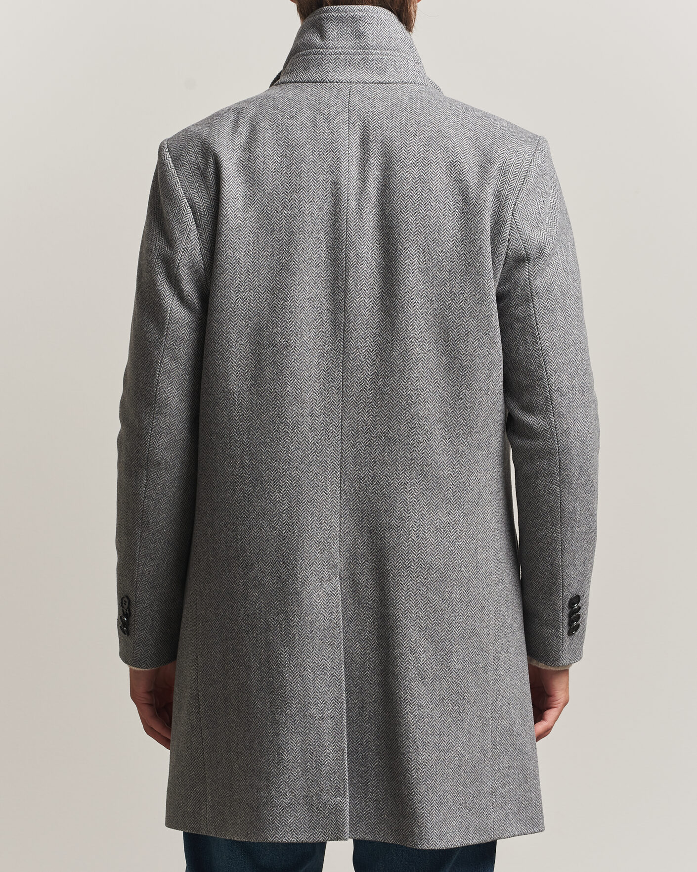 Heren | Jassen | Tiger of Sweden | Aleric Wool Herringbone Coat Fogy