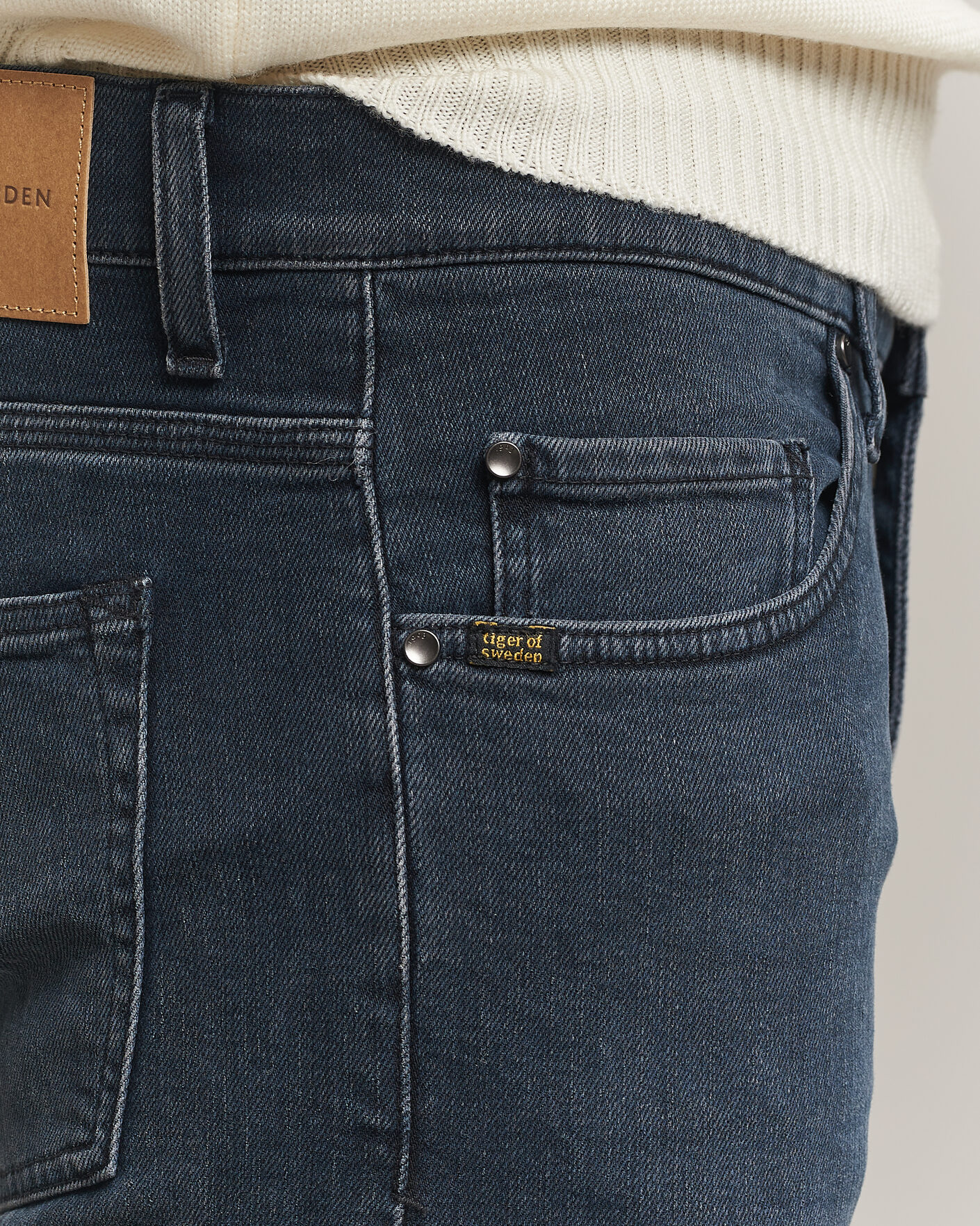 Heren | Jeans | Tiger of Sweden | Pistolero Jeans Black Blue