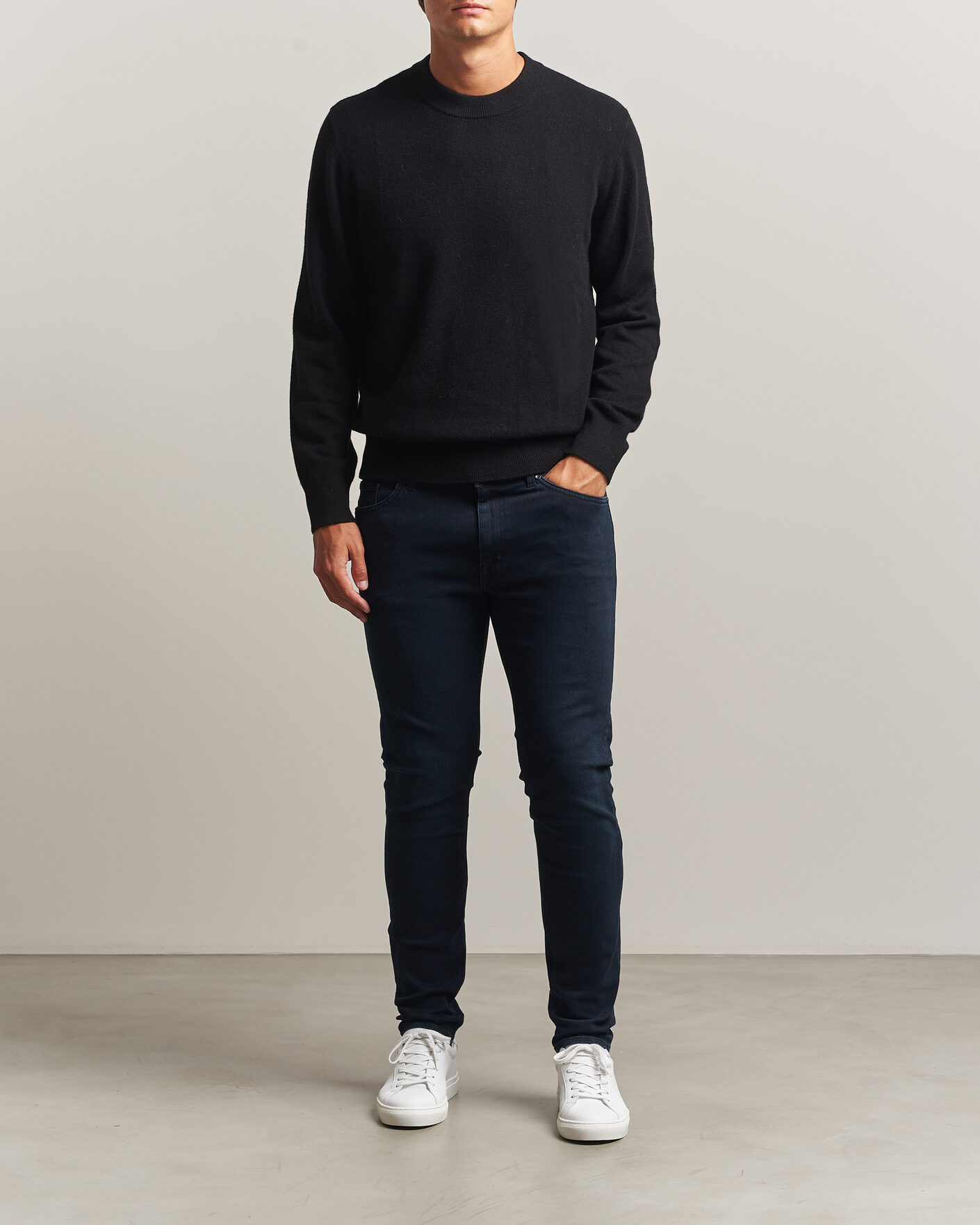 Heren | Jeans | Tiger of Sweden | Evolve Jeans Black Blue