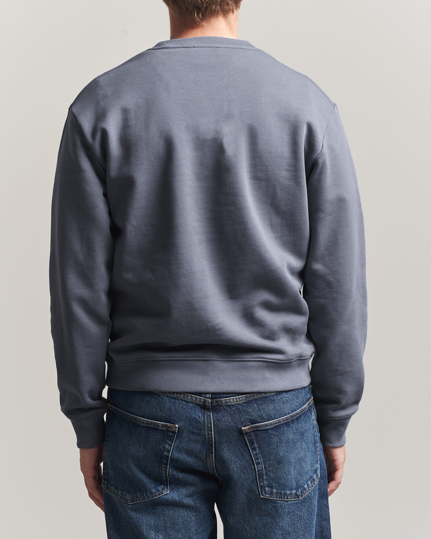 Heren | Truien | Tiger of Sweden | Emerson Crew Neck Sweatshirt Iron Haze