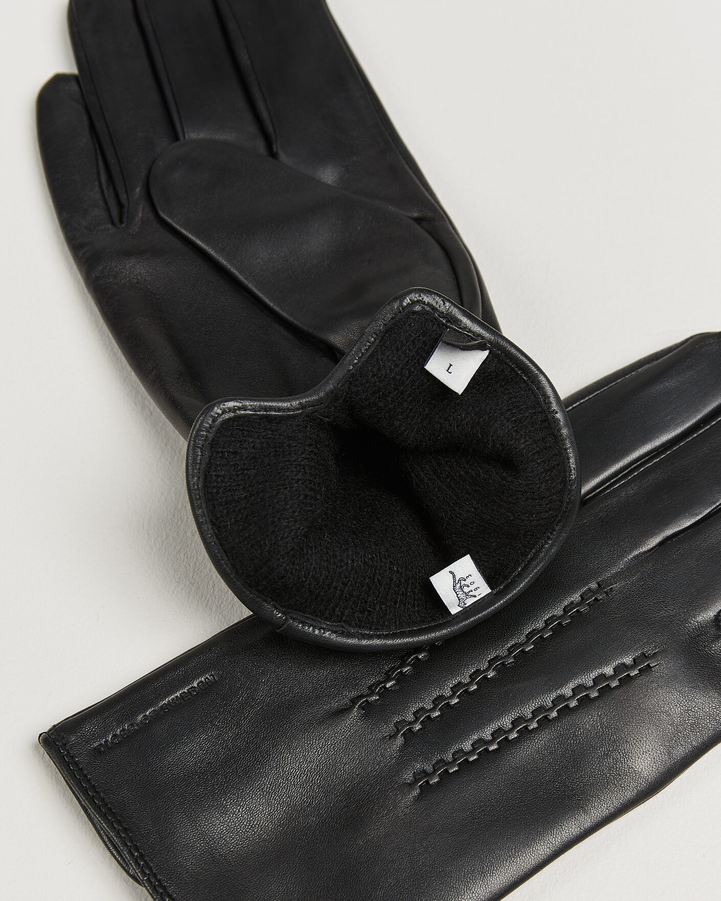 Heren | Handschoenen | Tiger of Sweden | Garvin Leather Gloves Black