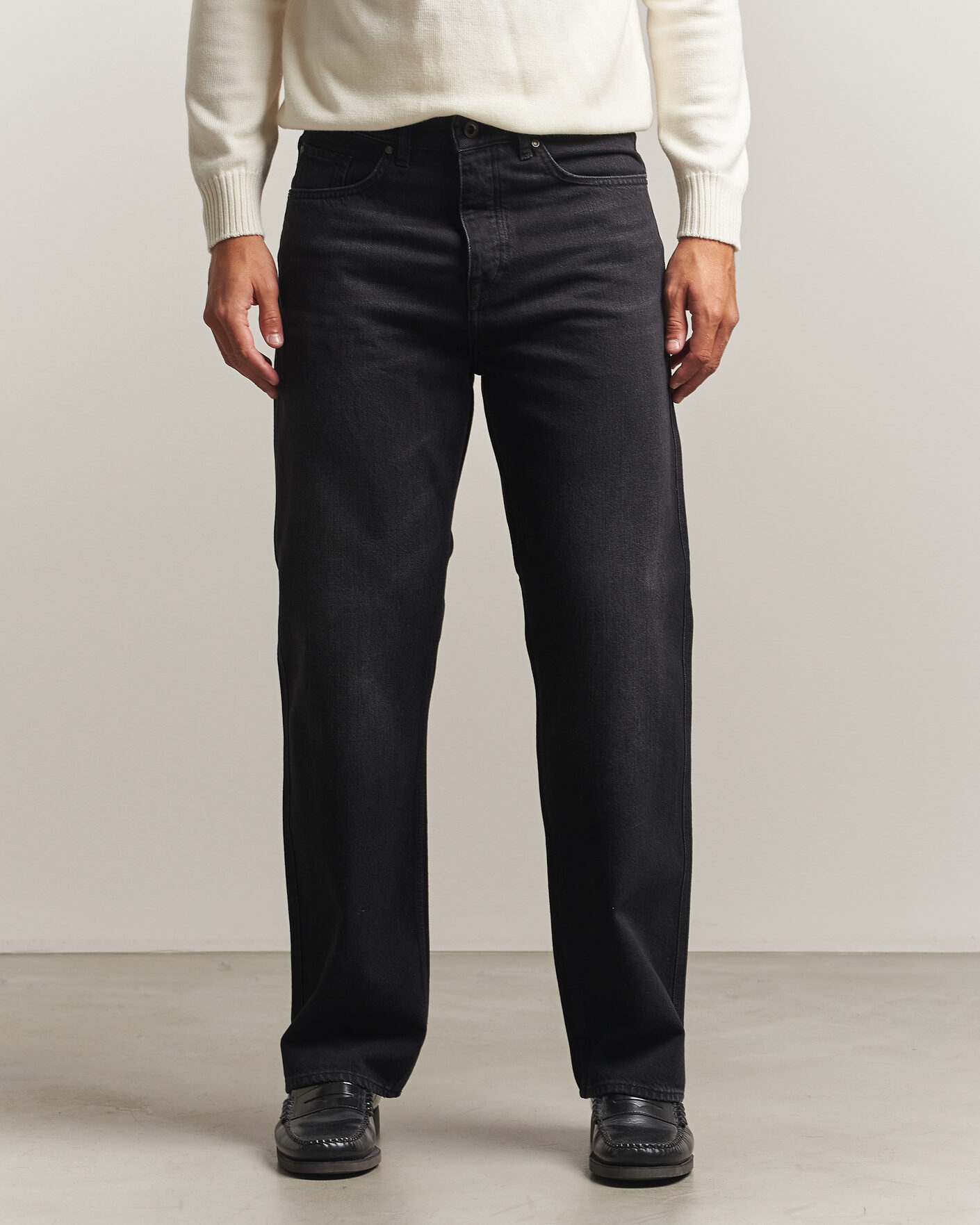 Heren | Jeans | Tiger of Sweden | Dash Jeans Washed Black