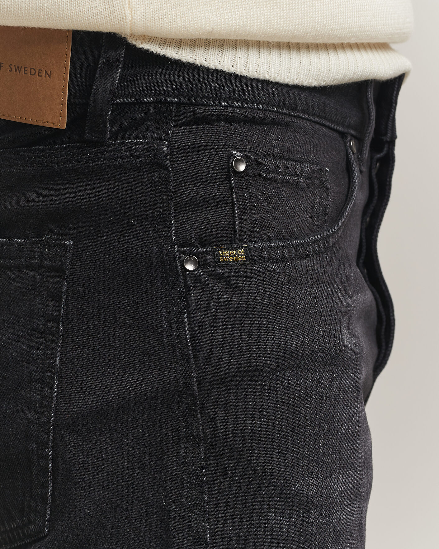 Heren | Jeans | Tiger of Sweden | Dash Jeans Washed Black